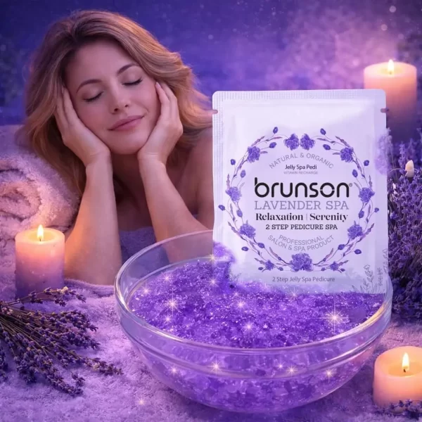 lavender relaxing pedicure spa