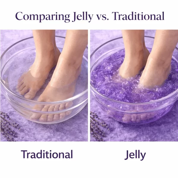 Comparing Traditional pedicure vs jelly pedicure