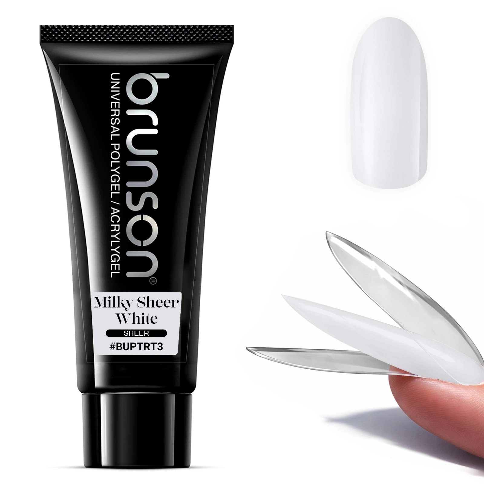Universal Polygel - Milky Sheer White | Brunson