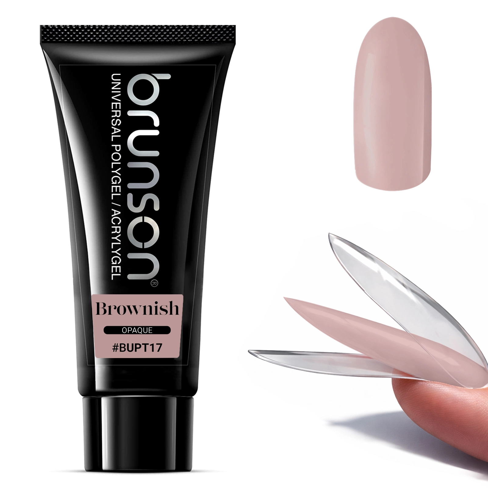 Brunson Universal Polygel - Brownish | Easy Nail Extension Gel