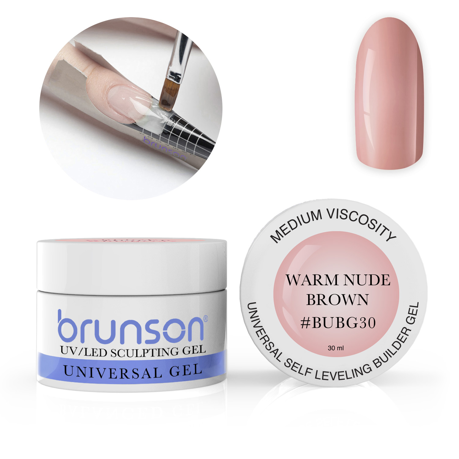 best builder gel for nail extension from brunson brand