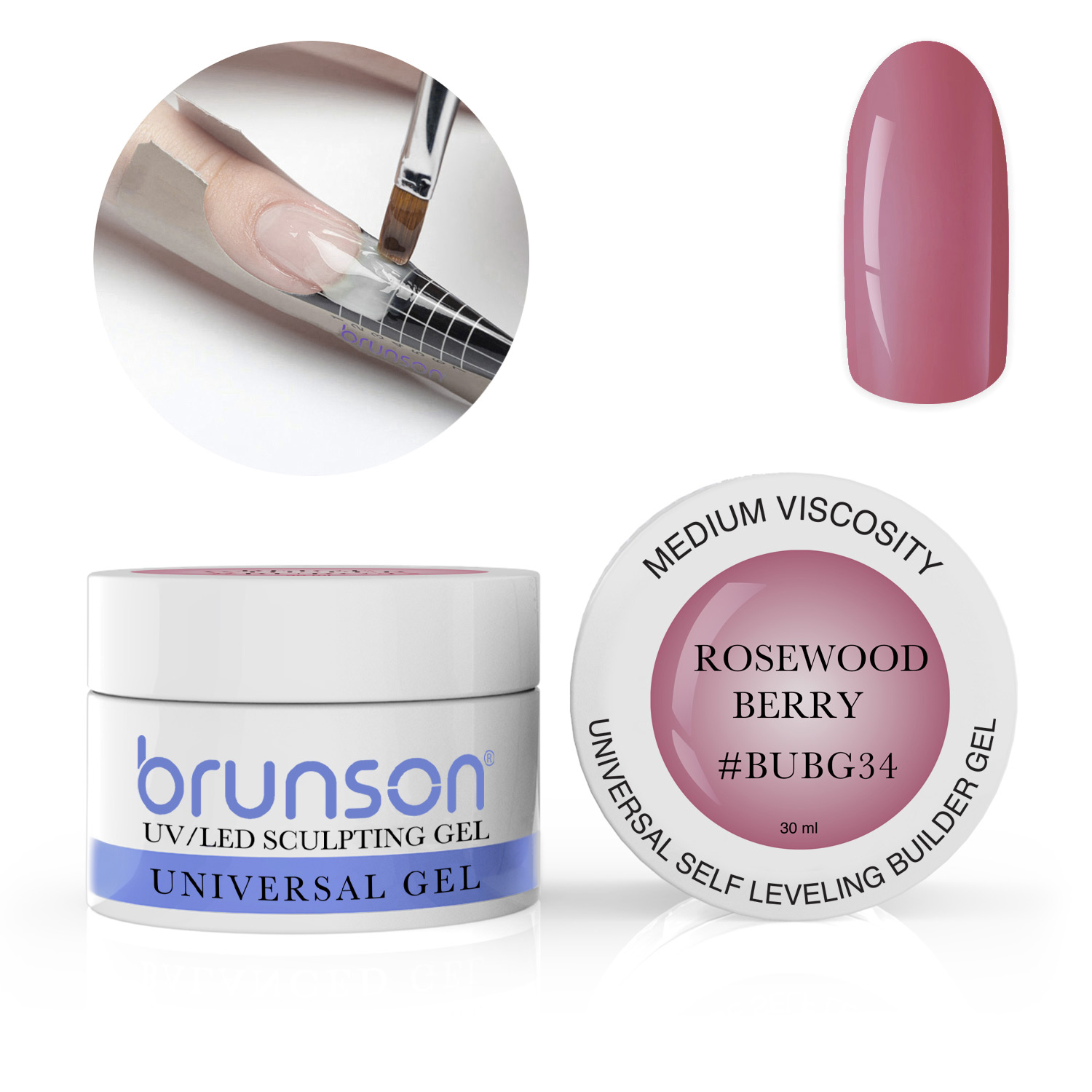 Builder Gel - Rosewood Berry