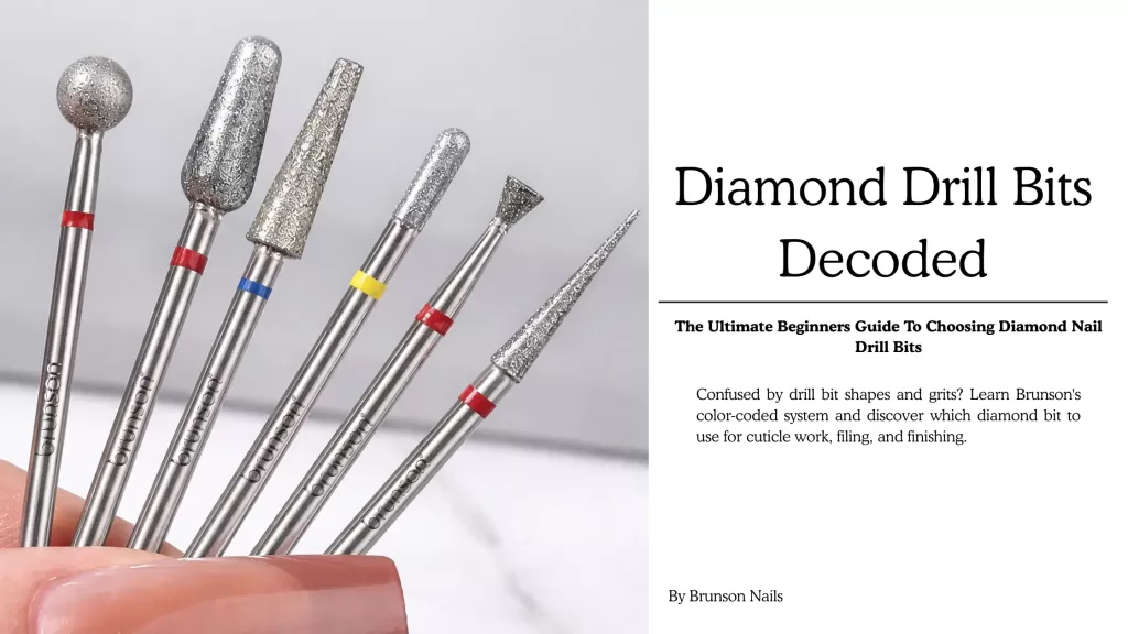 Choosing the right diamond nail drill bit
