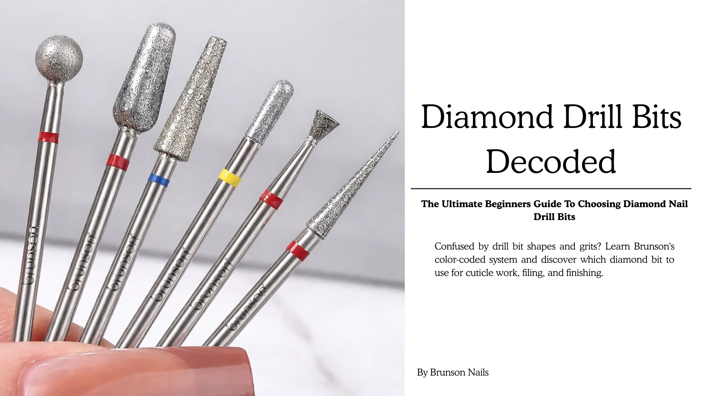 Choosing the right diamond nail drill bit