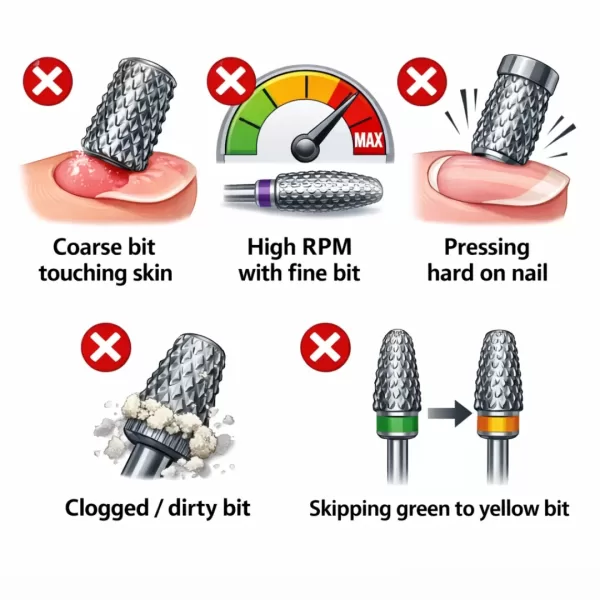 how to choose carbide nail drill bits