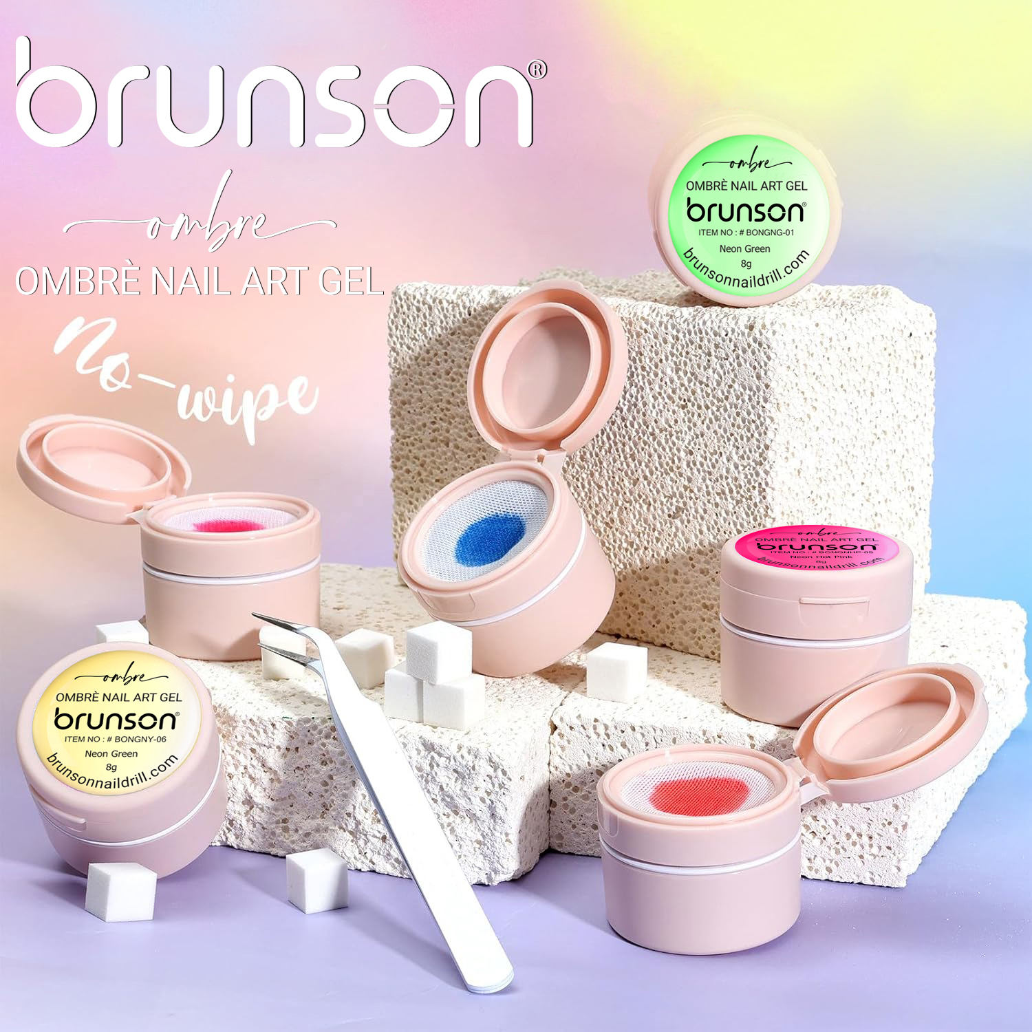 neon-ombre-nail-art-gel-dubai01 Ombre Nail Art Gel