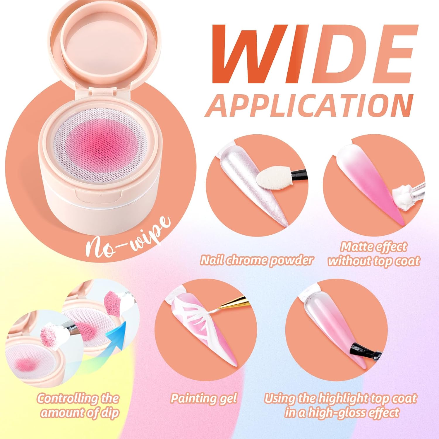 neon-ombre-nail-art-gel-dubai07 Uses of Brunson Ombre Nail Art Gel