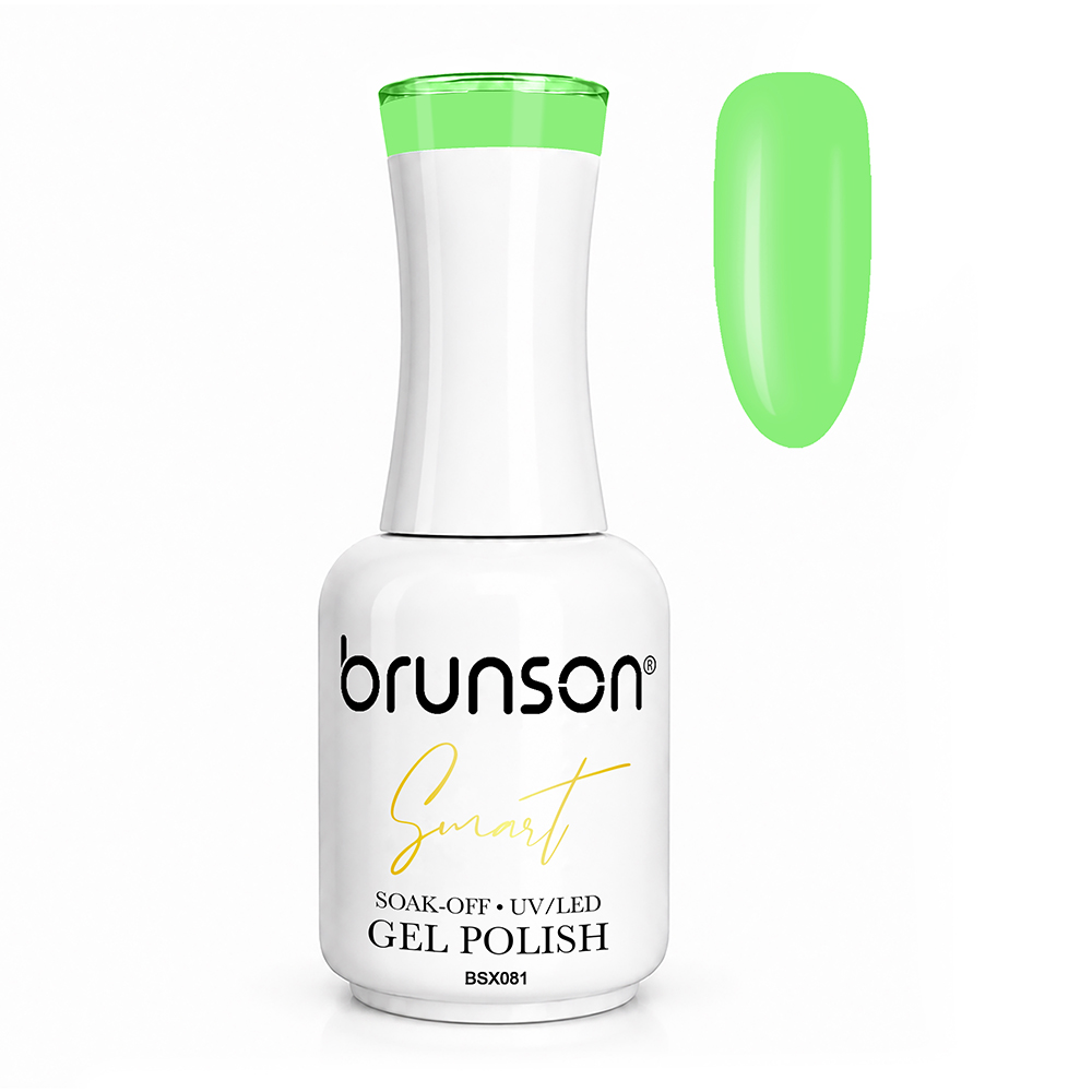 Smart Gel Polish BSX081 - Green Gel Polish | Brunson Brand