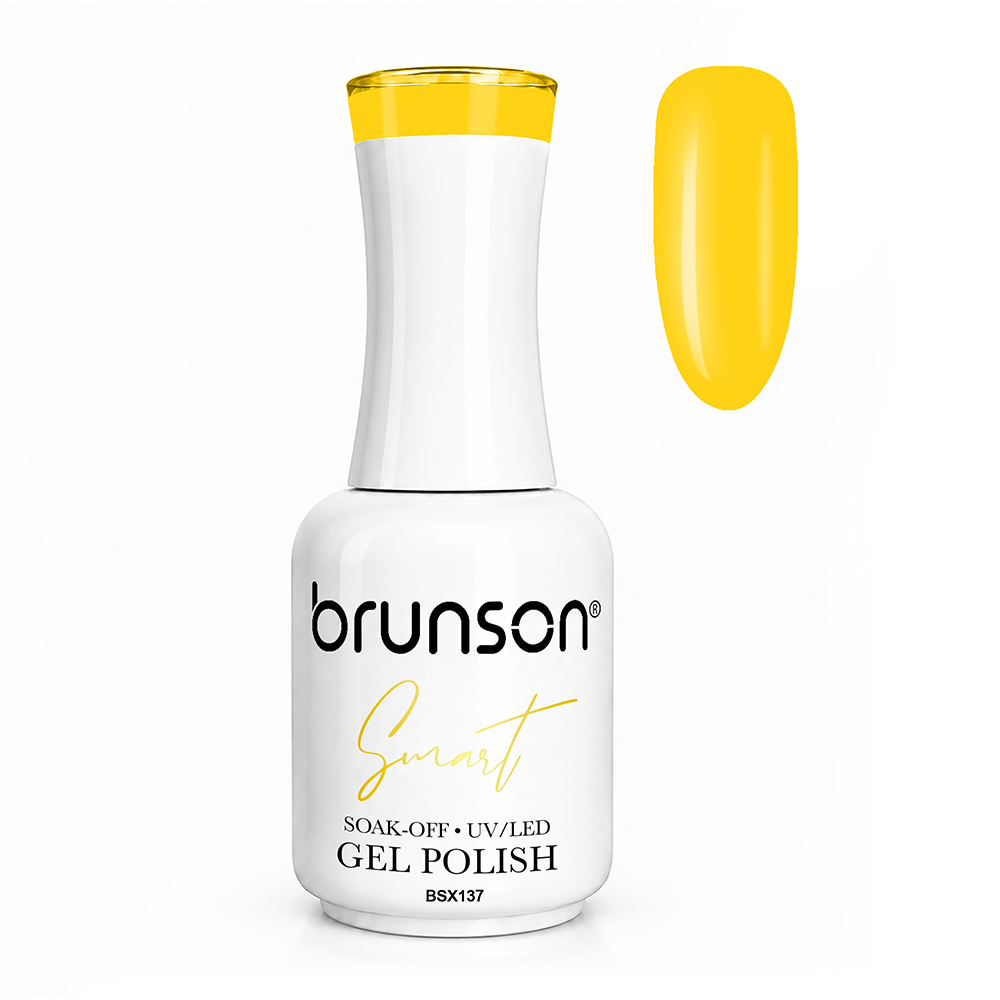 Smart Gel Polish BSX137 - Best Yelloe Gel Polish in Dubai