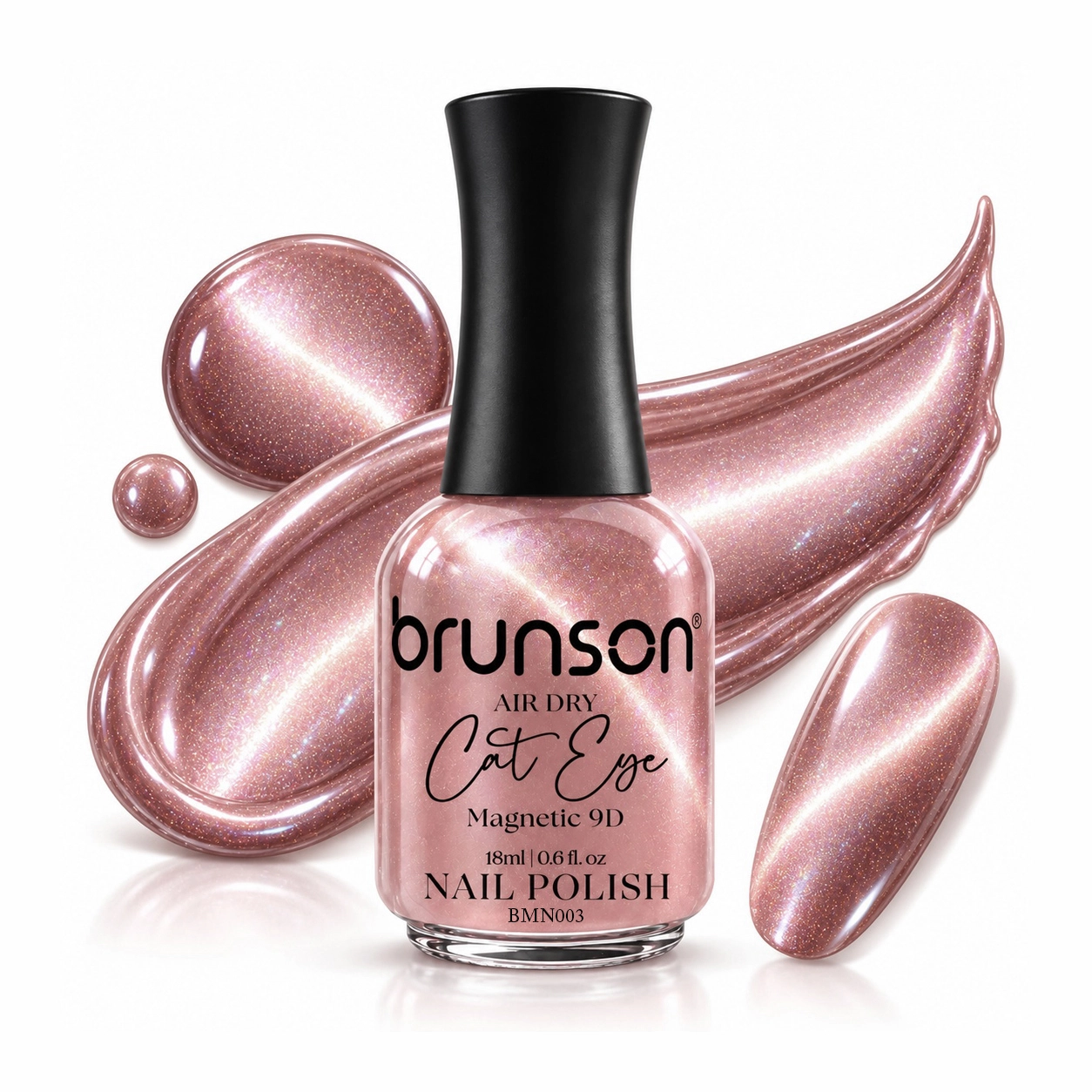 Champagne Rose Magnetic Cat Eye Nail Polish in UAE